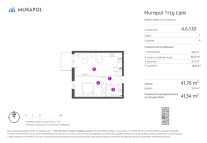 Mieszkanie w inwestycji: Murapol Trzy Lipki