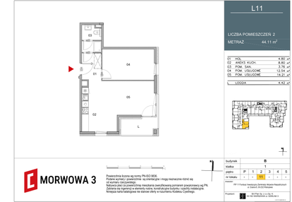 Mieszkanie w inwestycji: Morwowa 3 - Apartamenty Inwestycyjne