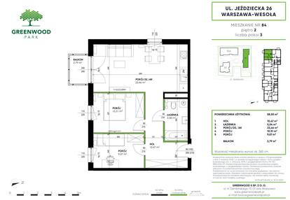 Mieszkanie w inwestycji: Greenwood Park