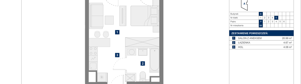 Mieszkanie w inwestycji: Apartamenty Park Matecznego Etap 1