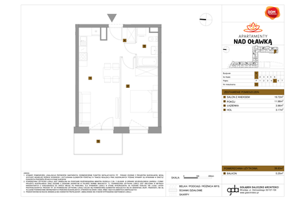 Mieszkanie w inwestycji: Apartamenty nad Oławką etap II