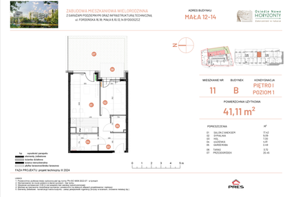 Mieszkanie w inwestycji: Osiedle Nowe Horyzonty etap III