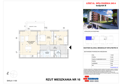Mieszkanie w inwestycji: Wólczańska 248 - etap II