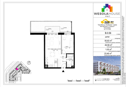 Mieszkanie w inwestycji: Wesoła House Etap II