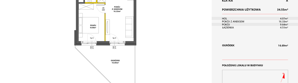 Mieszkanie w inwestycji: Metro Art 13