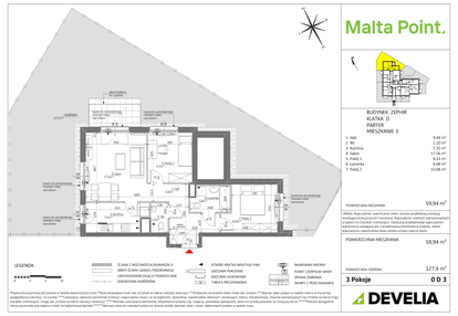 Mieszkanie w inwestycji: Malta Point