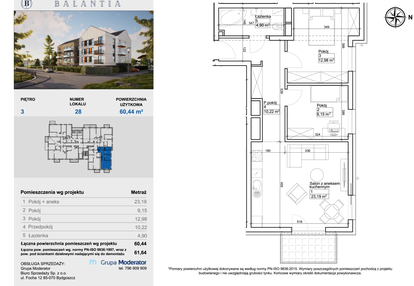 Mieszkanie w inwestycji: Balantia