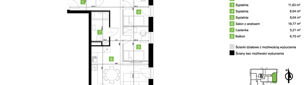 Mieszkanie w inwestycji: Nowa Częstochowa Mościckiego