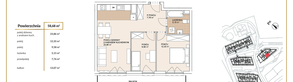 Mieszkanie w inwestycji: Lokum Porto etap VI