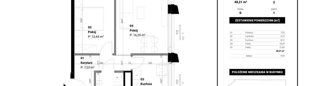 Mieszkanie w inwestycji: Kolejova 1