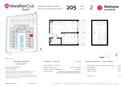 Mieszkanie w inwestycji: VacationClub Resort