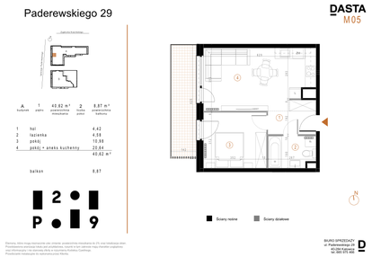 Mieszkanie w inwestycji: Paderewskiego 29