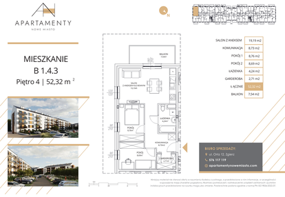 Mieszkanie w inwestycji: Apartamenty Nowe Miasto