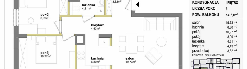 Mieszkanie w inwestycji: Międzylesie przy lesie