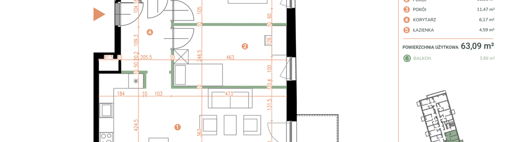Mieszkanie w inwestycji: Casa Feliz Portowa II
