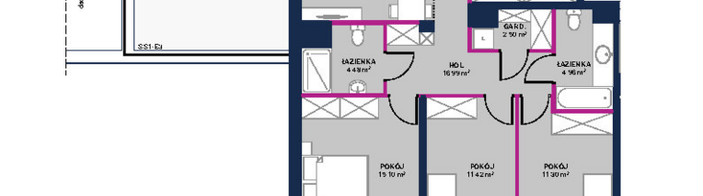 Mieszkanie w inwestycji: Moja Północna Etap III
