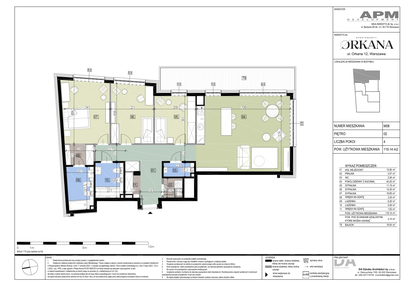 Mieszkanie w inwestycji: Apartamenty Orkana