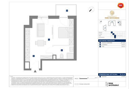 Mieszkanie w inwestycji: Apartamenty Park Matecznego Etap 1