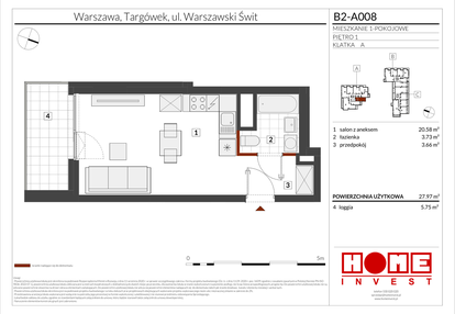 Mieszkanie w inwestycji: Warszawski Świt etap IX