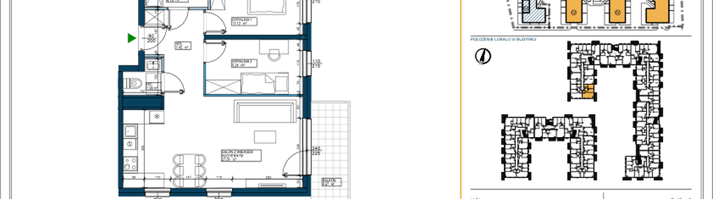 Mieszkanie w inwestycji: Osiedle Hemara - etap III bud. 2 i 3