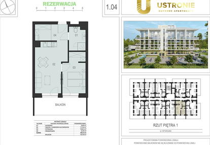 Mieszkanie w inwestycji: Ustronie Supreme Apartments