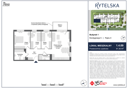 Mieszkanie w inwestycji: Rytelska