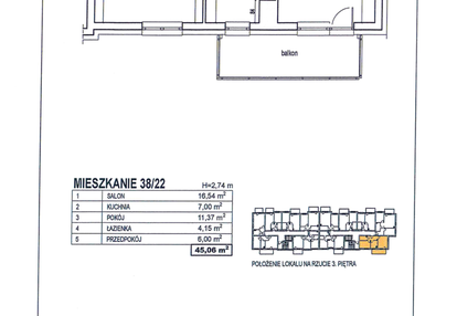 Mieszkanie w inwestycji: Osiedle Jodłowa bud. D
