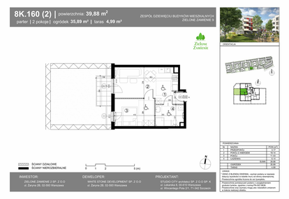 Mieszkanie w inwestycji: Zielone Zamienie IX