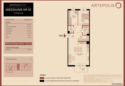 Mieszkanie w inwestycji: Artepolis
