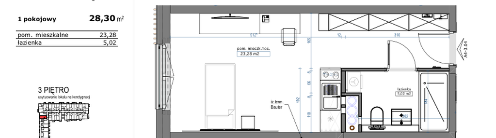 Mieszkanie w inwestycji: Naramowicka 172