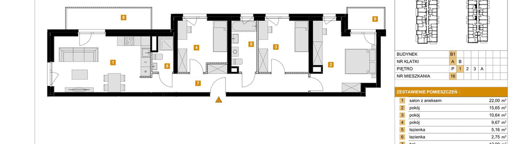 Mieszkanie w inwestycji: Osiedle Arkadia etap 2