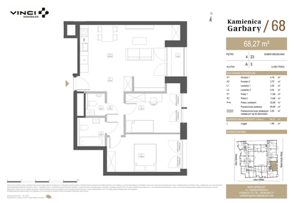 Mieszkanie w inwestycji: Garbary 68