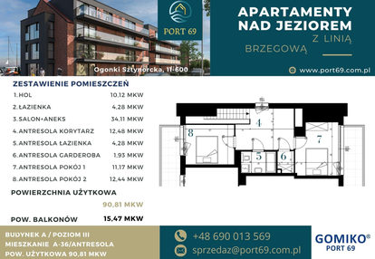 Mieszkanie w inwestycji: Port 69