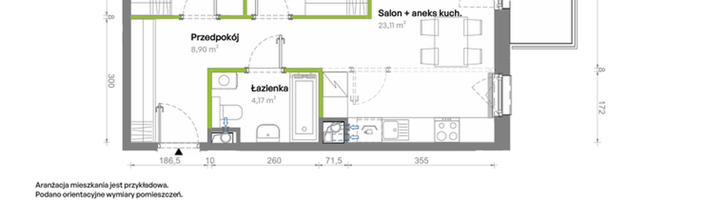 Mieszkanie w inwestycji: Południe Vita