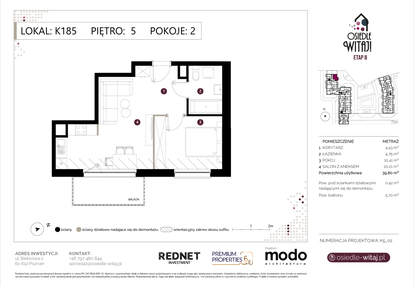 Mieszkanie w inwestycji: Osiedle Witaj etap II