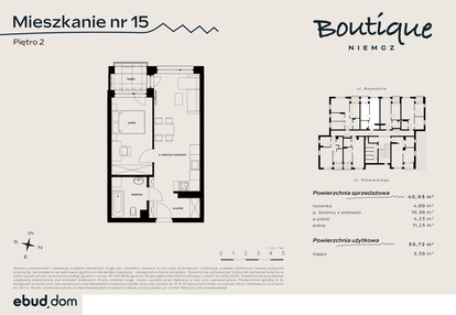 Mieszkanie w inwestycji: Boutique NIEMCZ