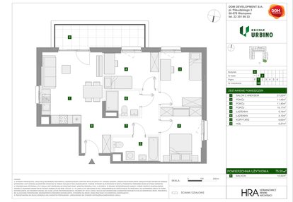 Mieszkanie w inwestycji: Osiedle Urbino etap 1.4