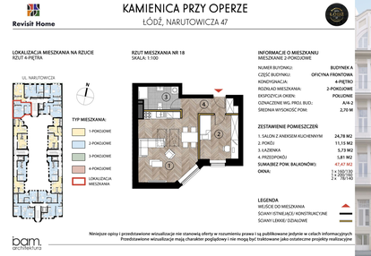 Mieszkanie w inwestycji: Kamienica przy Operze