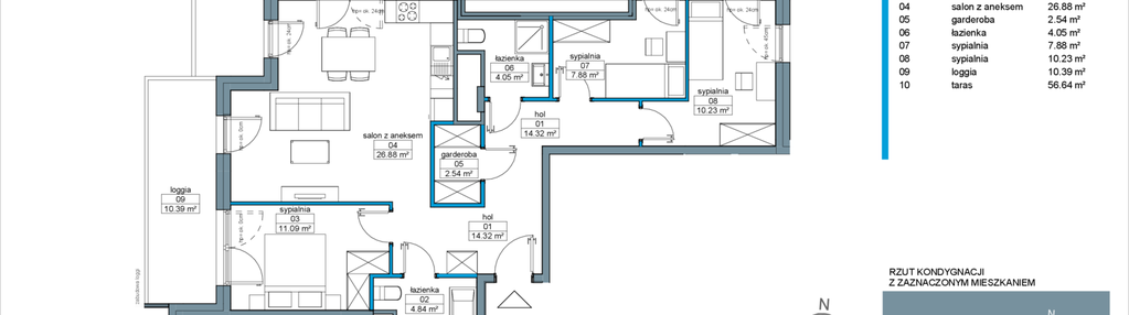 Mieszkanie w inwestycji: Rakoczego 17