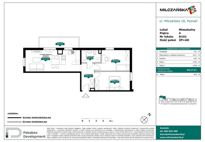 Mieszkanie w inwestycji: Milczańska 18