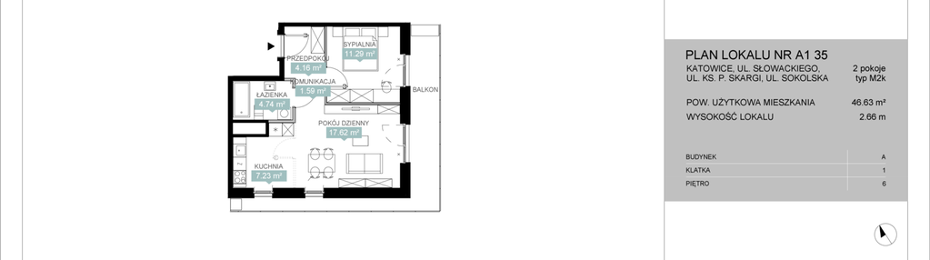 Mieszkanie w inwestycji: Mikato