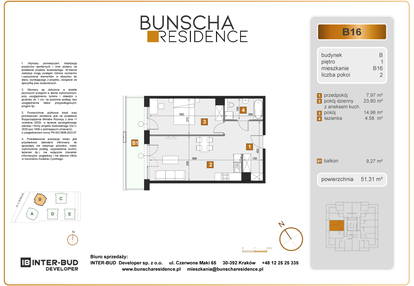 Mieszkanie w inwestycji: Bunscha Residence