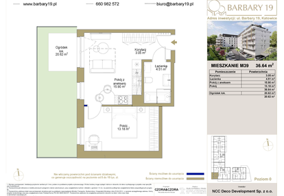 Mieszkanie w inwestycji: Barbary 19