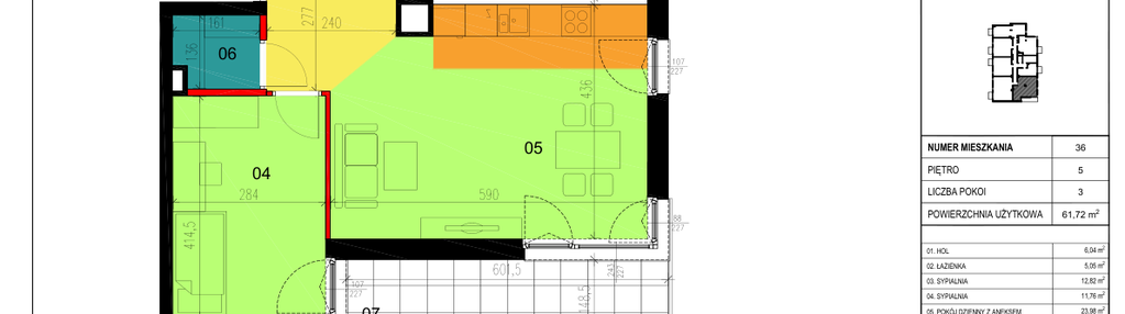 Mieszkanie w inwestycji: Apartamenty Nowy Marysin VII
