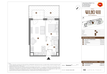 Mieszkanie w inwestycji: Osiedle Wilno VIII