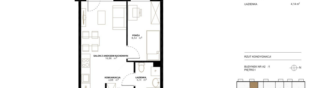 Mieszkanie w inwestycji: Altro A2/1