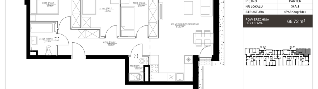 Mieszkanie w inwestycji: Osiedle Konopnickiej etap II