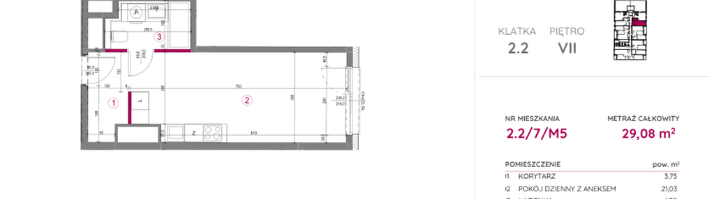 Mieszkanie w inwestycji: Lechicka 65