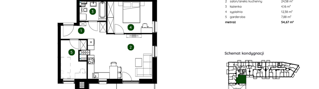 Mieszkanie w inwestycji: Murapol GreenCity bud. 2