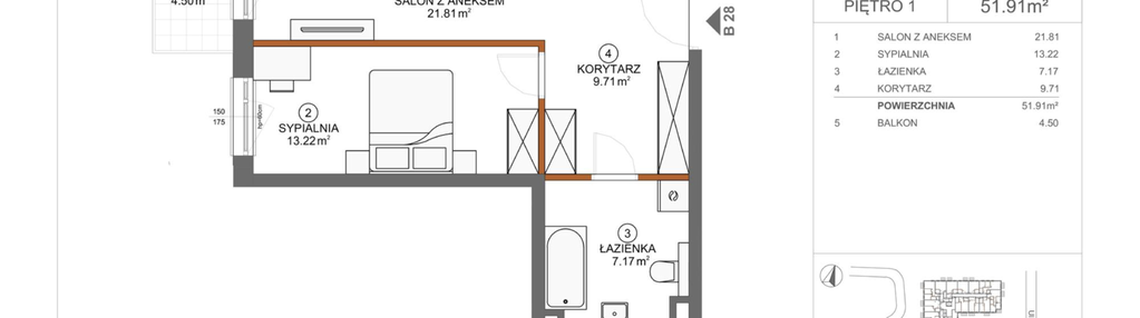 Mieszkanie w inwestycji: Apartamenty Rusałki